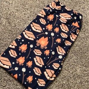 Campfire/s’more leggings